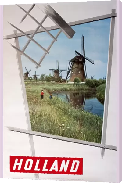 Tourism poster - Holland