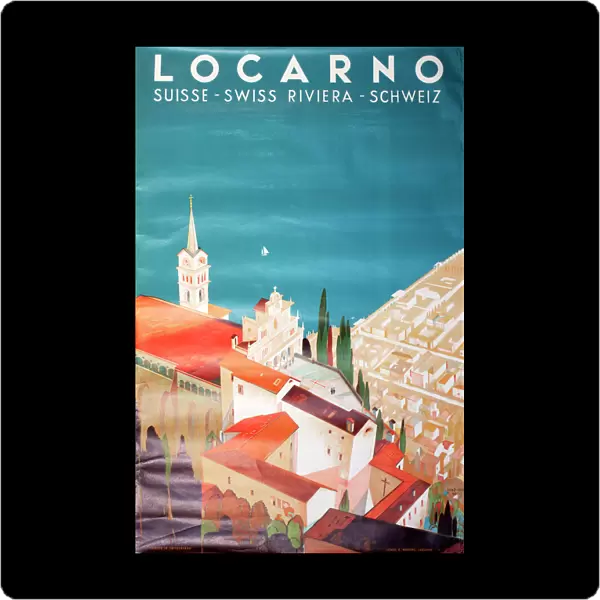 Poster for Locarno on the Swiss Riviera