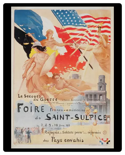 Foire France-Americaine de Saint-Sulpice. Le Secours de Guer