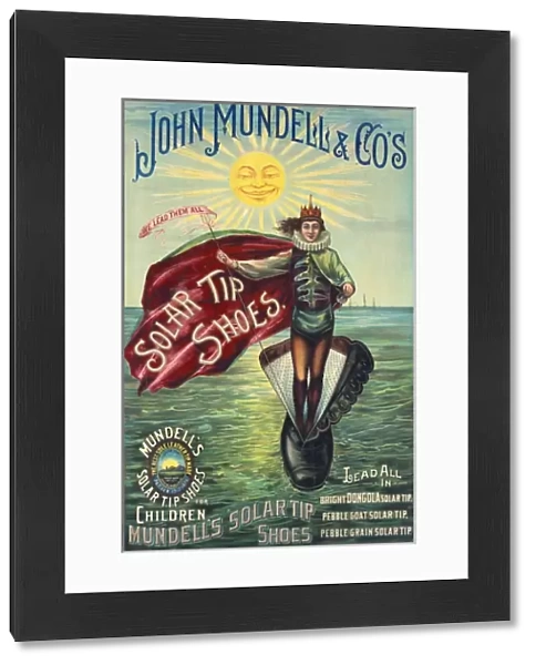 John Mundell & Cos solar tip shoes Lead all in bright Dongo