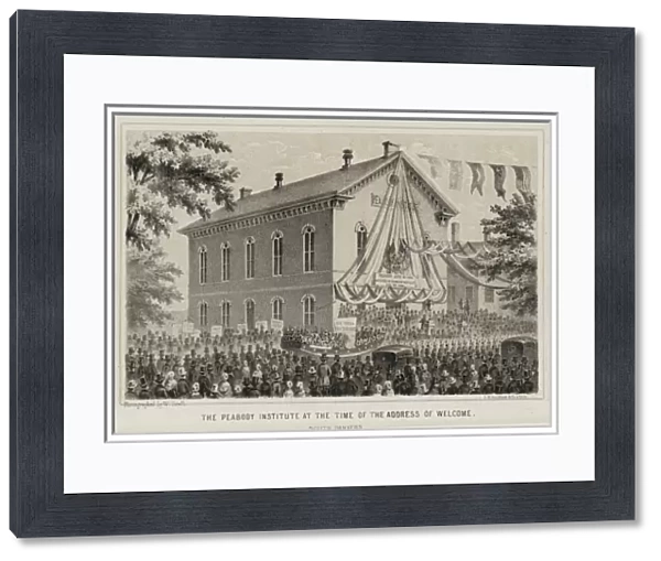 The Peabody Institute at the time of the address of welcome