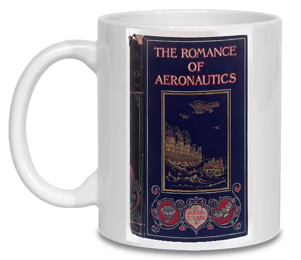 Book cover design, The Romance of Aeronautics