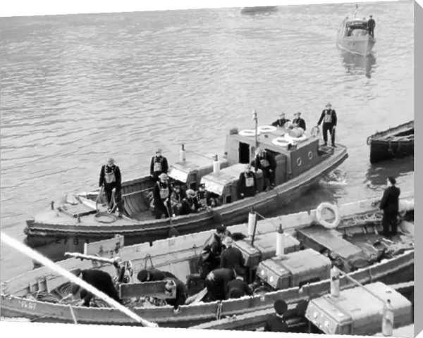 London Region NFS  /  AFS fire floats and tenders, WW2