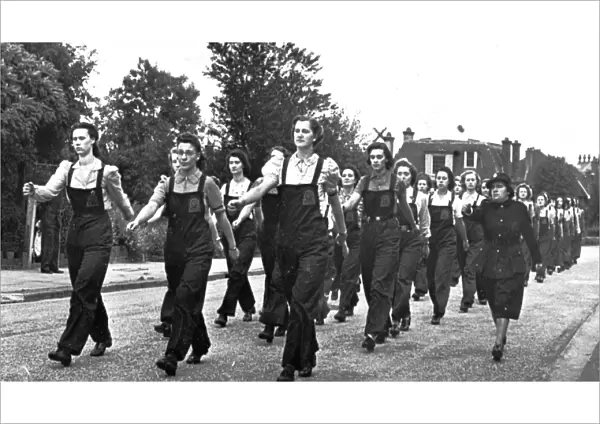 Women in the Auxiliary Fire Service, WW2