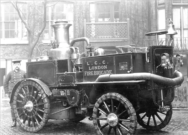 LCC-LFB Shand Mason motor steam fire engine