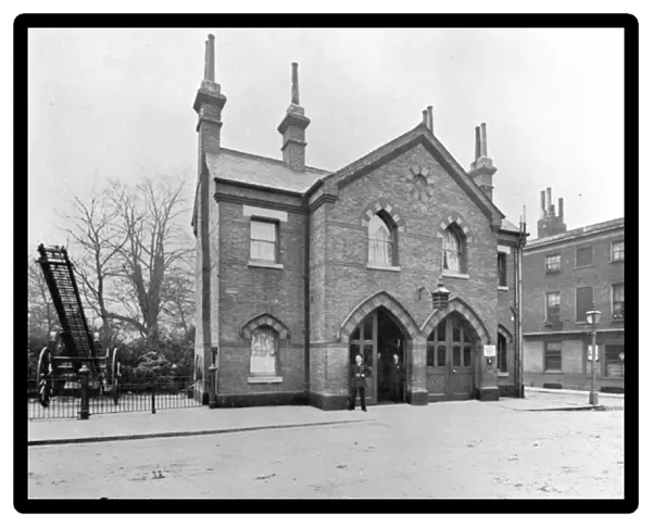 LCC-LFB Clapham fire station, Old Town, SW London