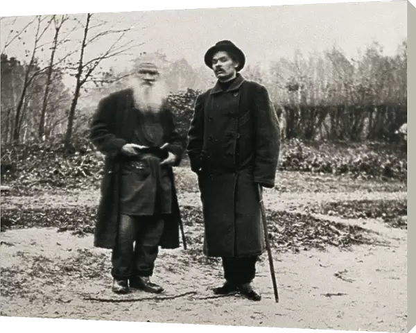 Tolstoy and Gorky