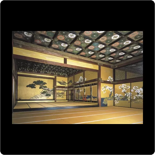 JAPAN. HONSHU. KYOTO. Kyoto. Nijo Castle (1602-1626)