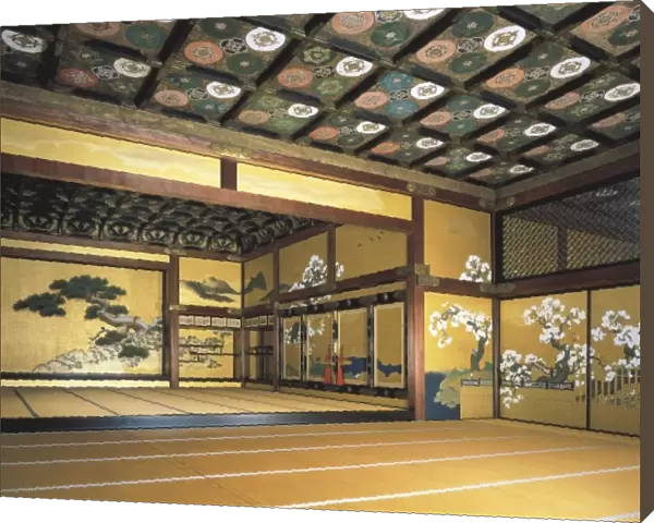 JAPAN. HONSHU. KYOTO. Kyoto. Nijo Castle (1602-1626)