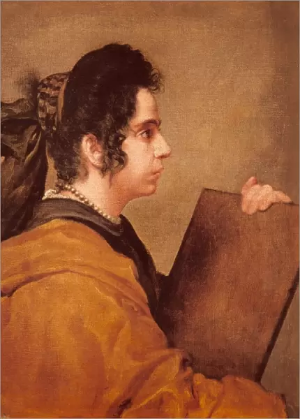 Portrait presumed to be Juana Pacheco as a Sibyl