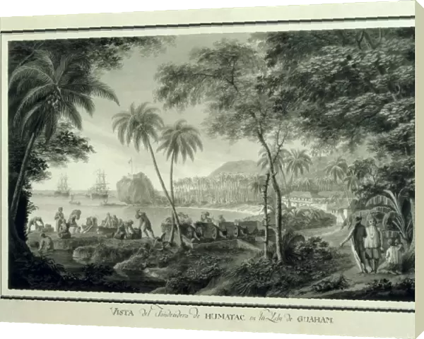 Asia. Pacific Island. Expedition of Malaspina