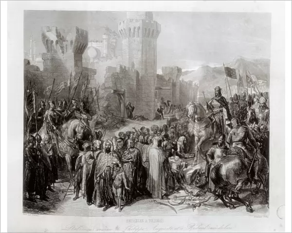 Third Crusade (1189-1192). Surrender of Ptolemaide