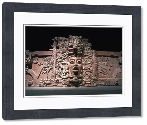 Kinich Ahau, Mayan sun god. 500-800. Classical