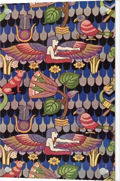 Egyptian pattern for fabric