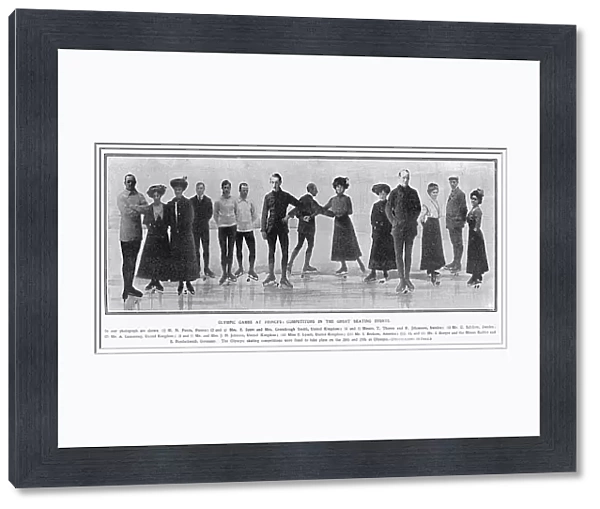1908 Olympic Ice Skaters