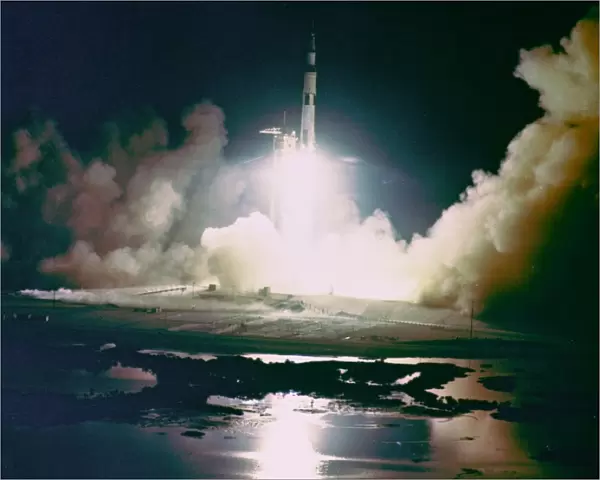 Apollo 17 Night Launch