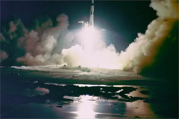 Apollo 17 Night Launch