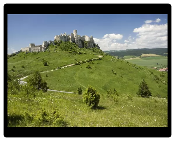 Spissky Hrad Castle. World Heritage site. Slovakia