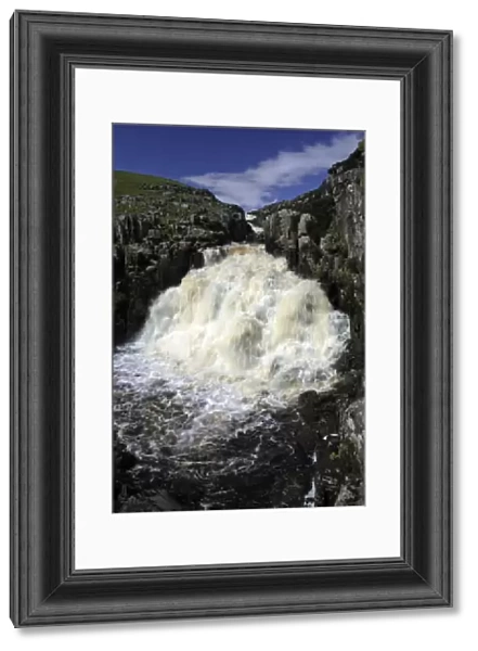 Cauldron Snout waterfall-Cow Green reservoir, Upper Teesdale, Cumbria- Durham UK