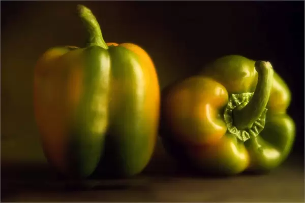Green Peppers - two