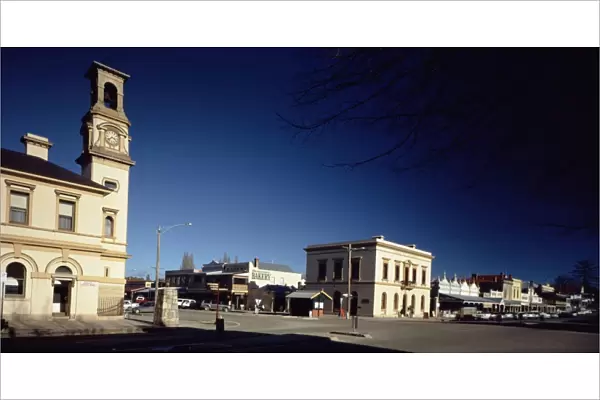 Beechworth - 19th-century gold town main street, Northeastern Victoria, Australia JLR07733