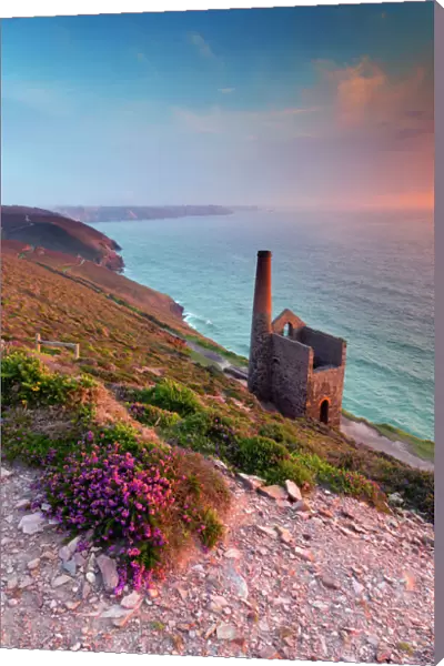 Wheal Coates - at sunset - St Agnes, Cornwall, UK