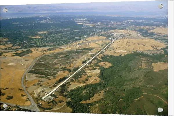 Aerial photograph of SLAC, California