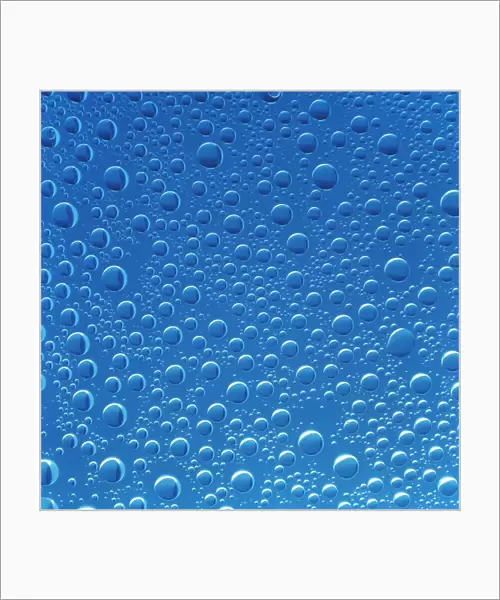 Condensation on glass