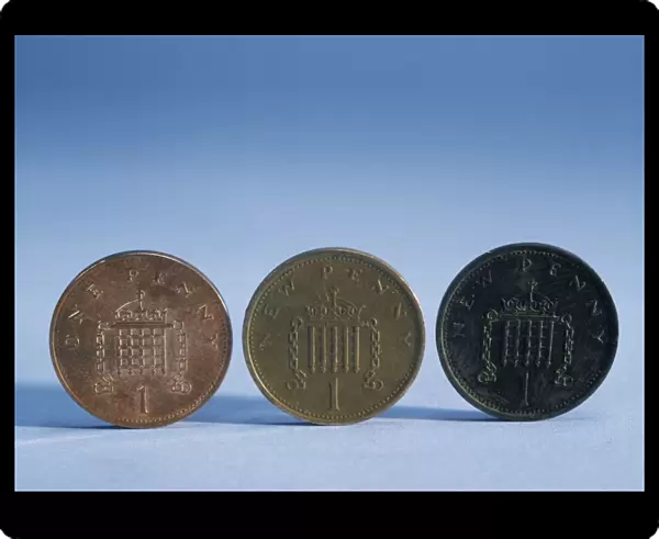 Coins of various ages