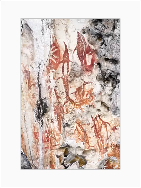 Prehistoric rock art, Indonesia