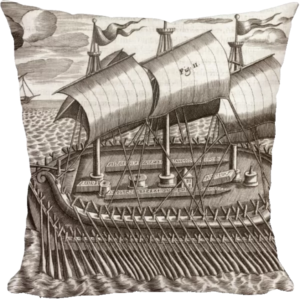 Egyptian galleon, 17th century
