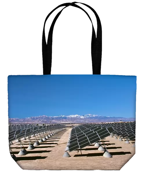 Solar power plant, Nevada, USA