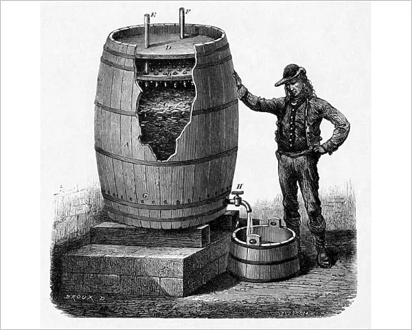 Vinegar production, 19th century