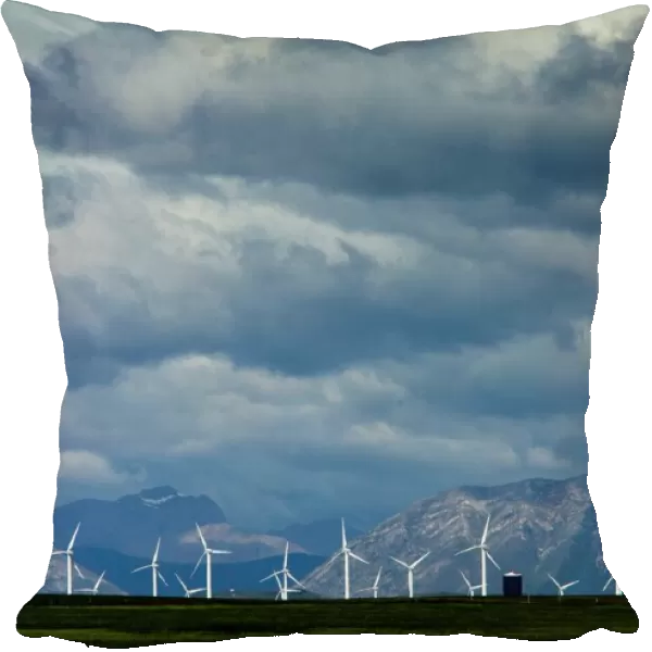 Wind turbines at Pincher Creek