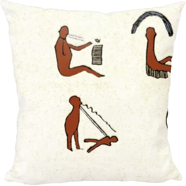 Native American love song pictogram