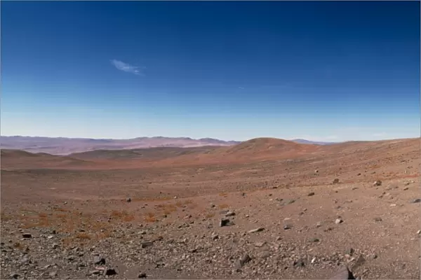 Rocky plain of the Atacama Desert, N. Chile