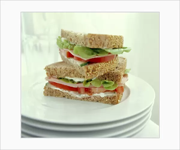 Ham salad sandwich