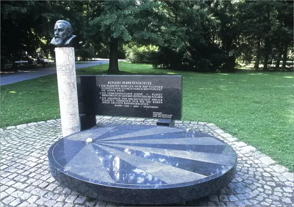 Johannes Kepler monument, Austria
