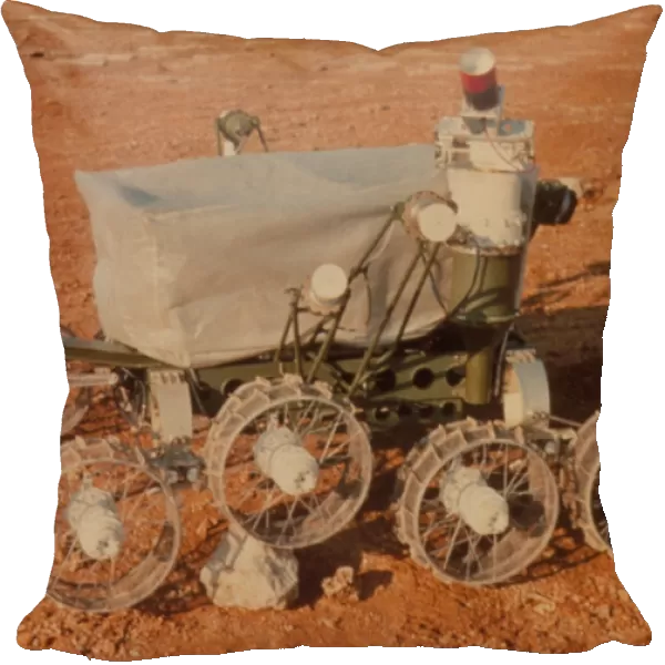 Model of Lunokhod 1, remote control lunar rover