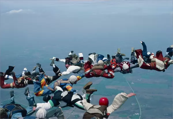 Formation skydiving