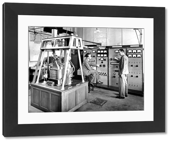 Mass spectrometer, 1954