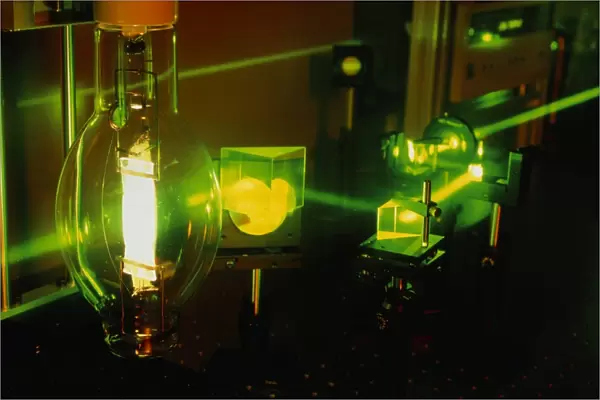 Laser bulb research