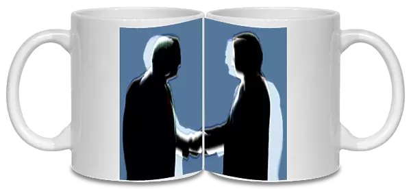 Handshake. Businessmen shaking hands
