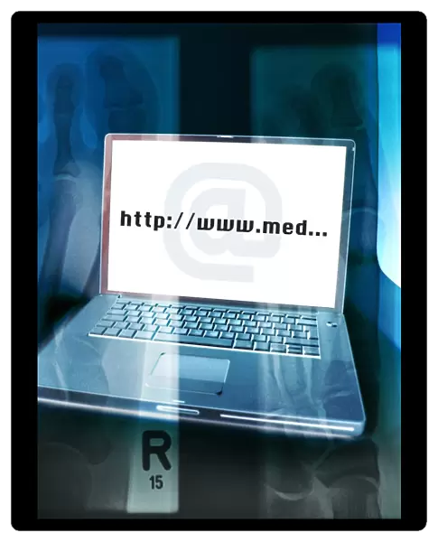 Internet medicine, conceptual artwork
