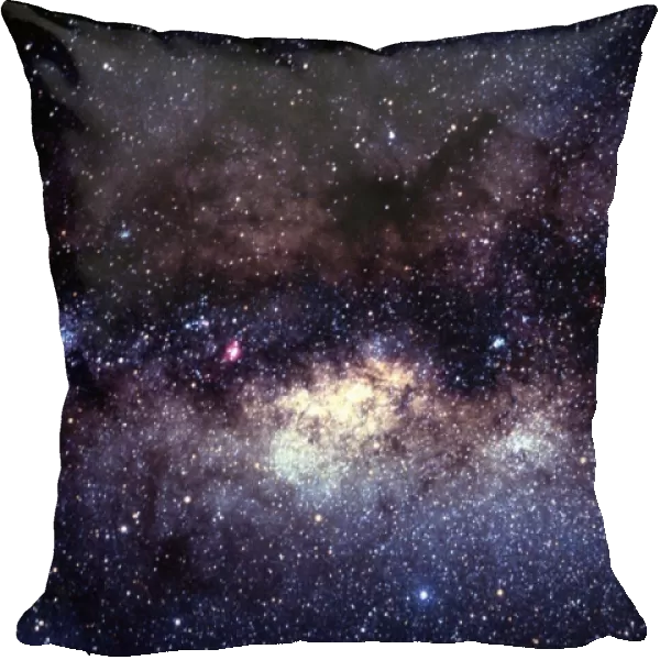 Central Milky Way in constellation Sagittarius