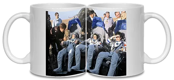 Third Salyut 7 space station crew, 1984