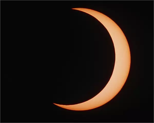 Partial phase of an annular eclipse (10  /  5  /  94)