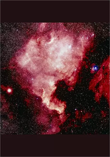 Optical image of the North America nebula
