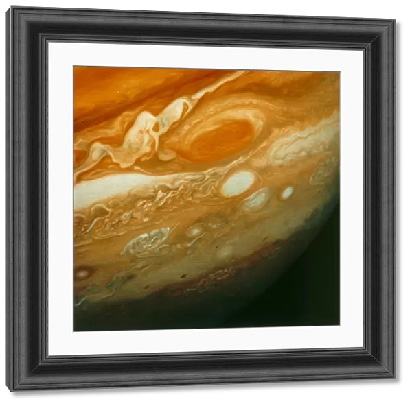 Voyager 1 view of Jupiters Great Red Spot