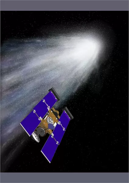 Stardust spacecraft at Comet Wild-2